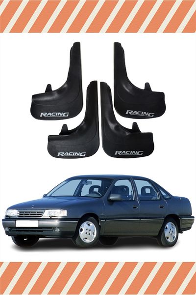 FİXFLEX Opel Vectra A Racing Written 4-Piece Gaiter Mudguard Mud Flap