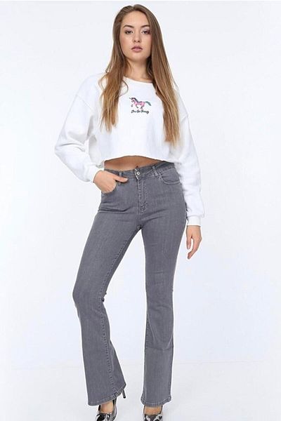 geenz manifacture Oskar Lycra High Grey Španělské Španělské džíny Kalhoty – máme tabulku velikostí