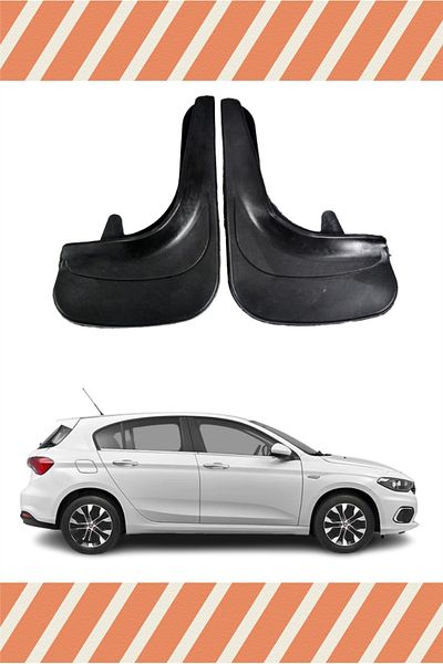 FİXFLEX Fiat Egea Hb All Cases 2-Piece Dust Cover Fender Mud Flap