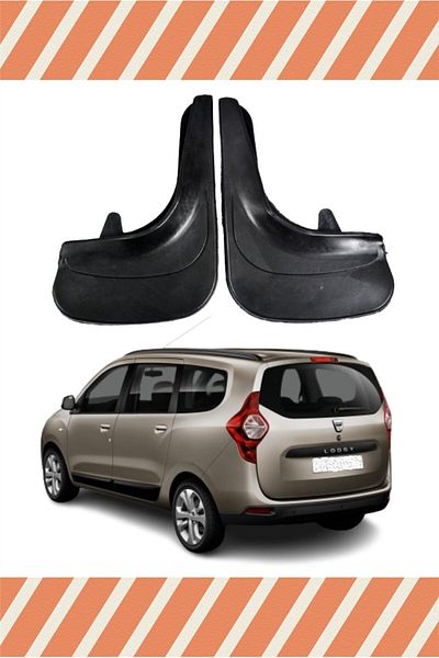 FİXFLEX Dacia Lodgy All Cases 2-Piece Dust Cover Mudguard Mudflap