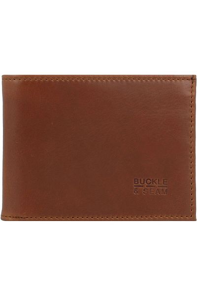 Buckle & Seam Bill wallet leather 11.5 cm