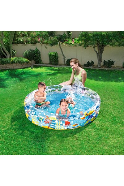 BESTWAY 51005 Desenli Şişme Havuz 183X33CM