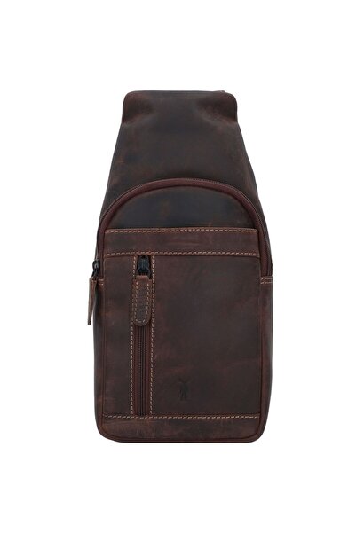 Jack Kinsky Baltimore 17 Umhängetasche Leder 30 cm