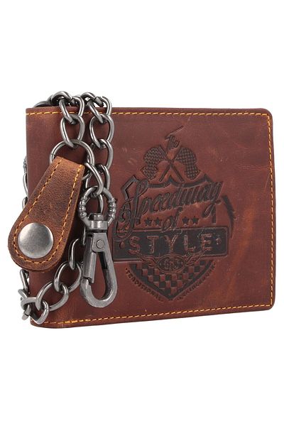 Greenburry Racing Collection Daytona wallet RFID leather 12 cm