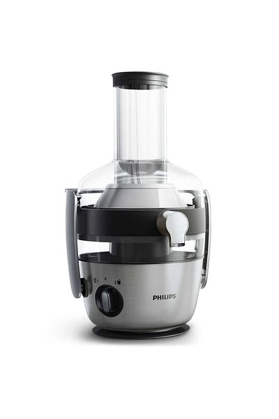 Philips Juicer - 1200W, 1L, XXL Feeding Tube, Quick Clean, Low Noise, Metal - Hr1922/21