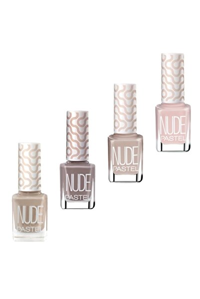 Pastel Oje Nude 4'lü 53.set 755-751-760-766
