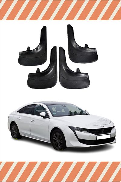 FİXFLEX Peugeot 508 4-Piece Dust Cover Fender Mud Flap