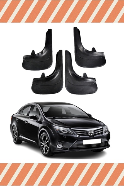 zelmix Toyota Avensis 4-Piece Dust Cover Fender Mud Flap