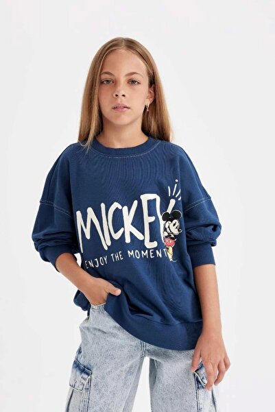 DeFacto C7352 Disney Mickey Minnie - Sweatshirt supradimensionat