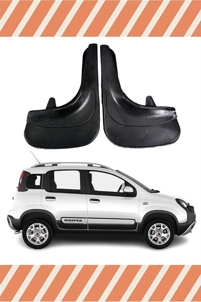 ALPAX OTOMOTİV Db Fiat Panda 2-Piece Dust Cover Mudguard Mudflap
