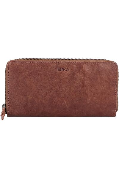 Mika Lederwaren Leather wallet 19.5 cm