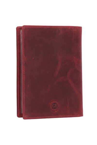 Greenburry Vintage Hirsch Ausweisetui Leder 12,5 cm