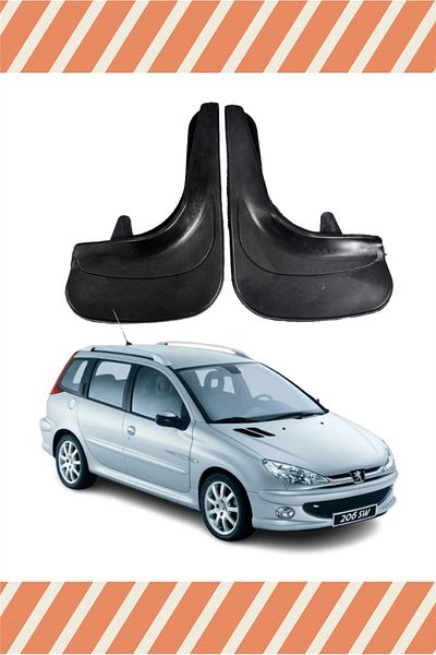 FİXFLEX Peugeot 206 Stw All Cases 2-Piece Dust Cover Fender Mudguard