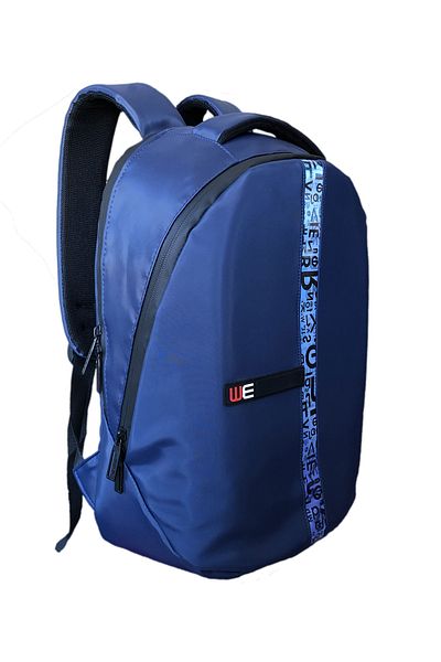 Kapris Navy Blue Unisex Waterproof Daily Backpack - We23-24