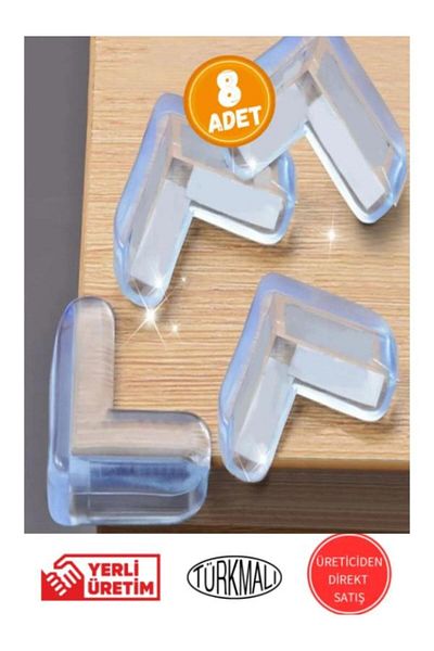 homecraft 8 Pieces Silicone Corner Protector 8 Pieces