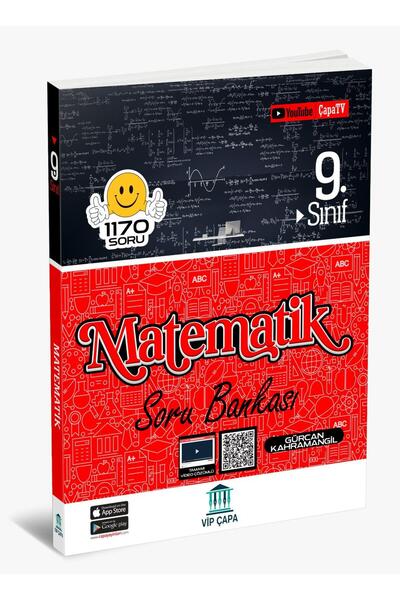 ÇAPA YAYINLARI 9.SINIF MATEMATİK SORU BANKASI 2025