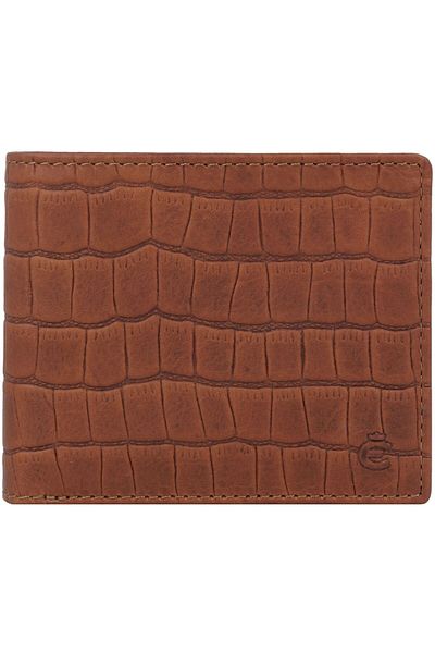 Esquire Dallas Croco Wallet RFID protection Leather 11 cm