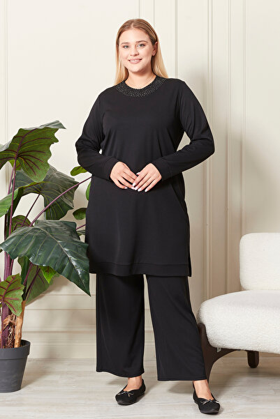 Ferace Σετ γυναικείο κοστούμι δύο τεμαχίων Plus Size