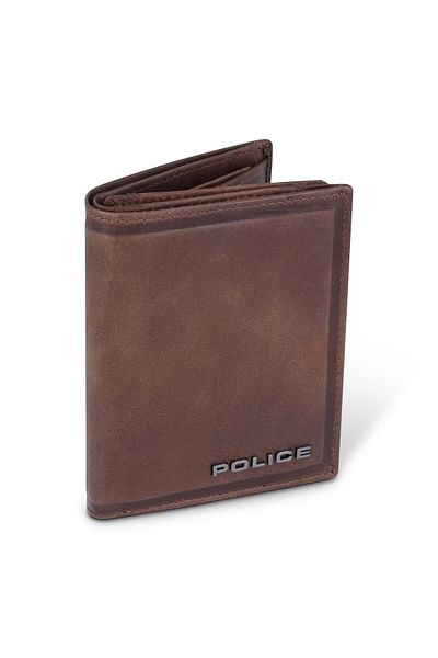 Police Geldbörse Leder 9 cm