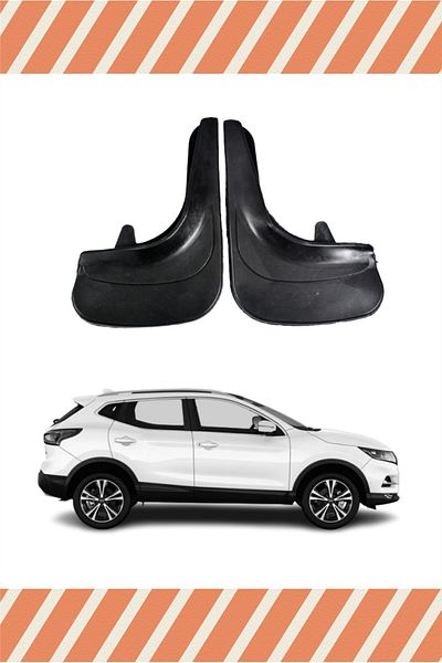 ATALAY TİCARET Yb Nissan Qashaqai 2Pcs Dust Cover Mudguard Mudflap