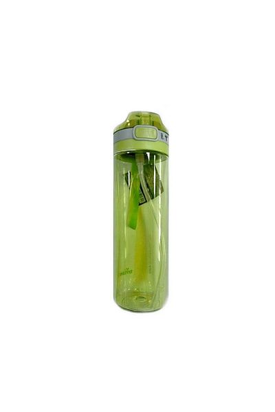 Gıpta Tritan Water Bottle with Trim Straw and Lock 600 ml Green K7582