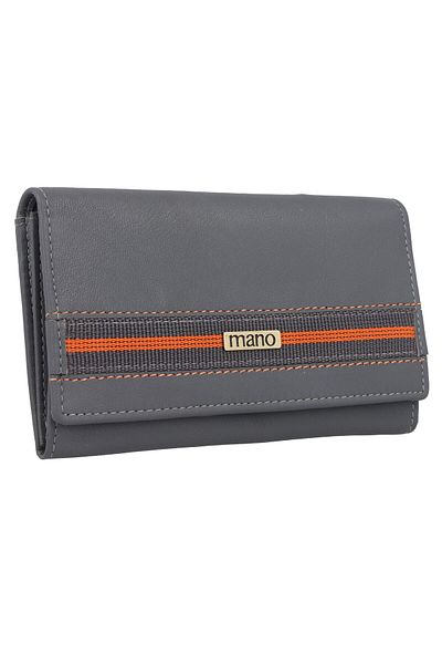 MANO Don Leonardo Geldbörse LED RFID 16 cm