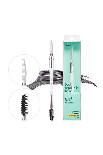 Fillimilli Dual Eyelash Brush 591 - Çift Yönlü Kaş-Kirpik Tarağı