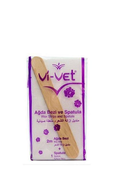 Vi-vet Vivet Waxing Cloth And Spatula