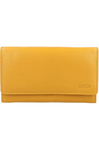 Mika Lederwaren Leather wallet 17 cm