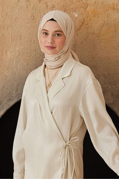 Modakaşmir شال بنمط متعرج من سلسلة جاكار ناعمة
