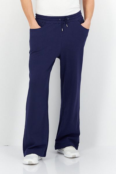 Esprit Men Regular Fit Graphic Sweatpant, Blue