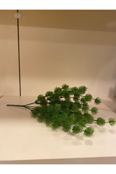 PLUS HOME مجموعة أوراق الشجر الاصطناعية باللون الأخضر الداكن