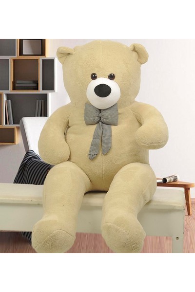 Solemia 140 Cm Papyonlu Peluş Ayıcık -sevgiliye Özel Hediye