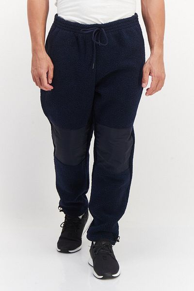Fourlaps Men Regular Fit Lead Sherpa Pants, Navy