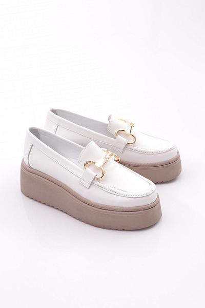 Mammamia D24Ya-3055 Γυναικεία Δερμάτινα Παπούτσια Loafer