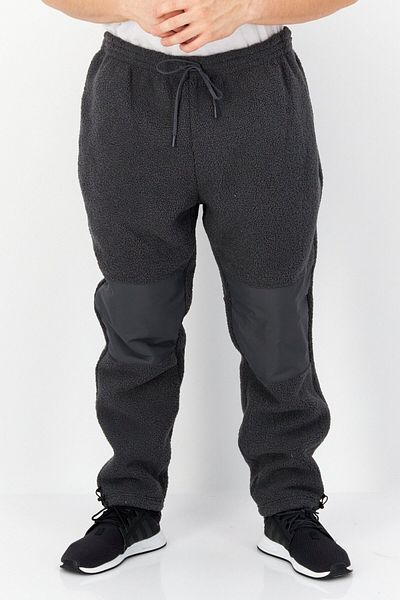Fourlaps Men Regular Fit Drawstring Textured Sweatpants, Dark Grey