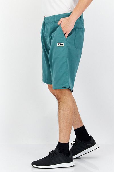 Fila شورت تونز سكيتر للرجال، لون أخضر