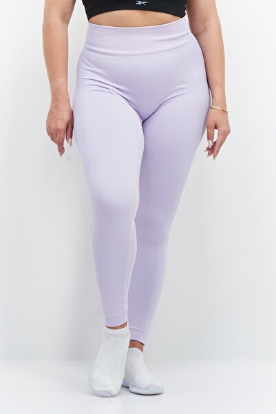 Reebok Women Sportwear Fit Yoga Leggings, Light Purple