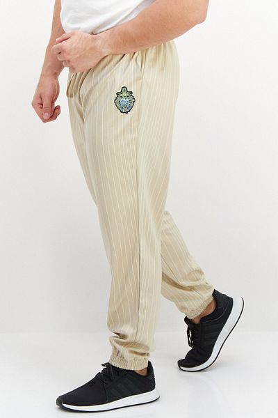Fila Men Sportswear Fit Brand Logo Training Sweatpant, Beige