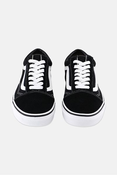Vans Women Old Skool Lace Up Skate Shoes, Black