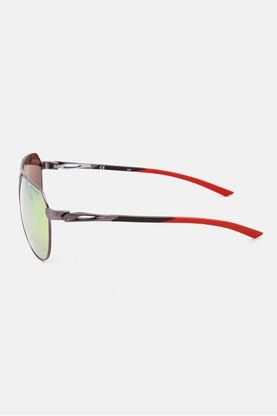 Nike Men Dq0922 Aviator Sunglasses, Metal Grey