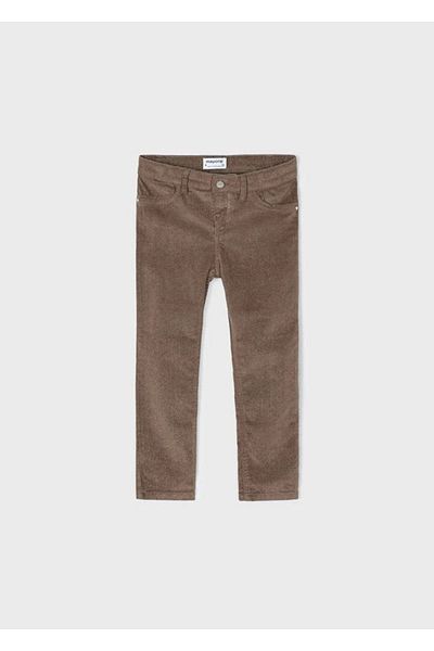 MAYORAL Girl's Trousers - Brown Glitter
