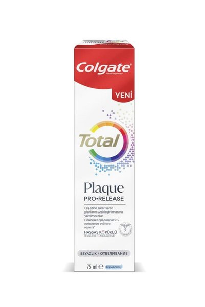 Colgate توتال بلاك برو ريليس وايت 75 مل
