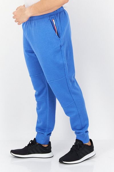 Fourlaps Men Regular Fit Solid Jogger Pants, Blue