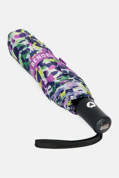 Aerosoles Classic Floral Printed Umbrella, Purple Combo