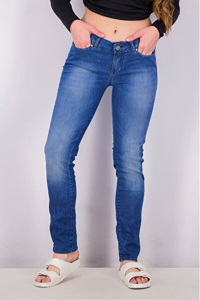 Seven 7 Women Regular Fit High Waist Stretchable Denim Jeans, Blue