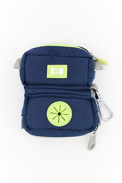 Built Duo Pet Waste Bag Dispenser, Navy