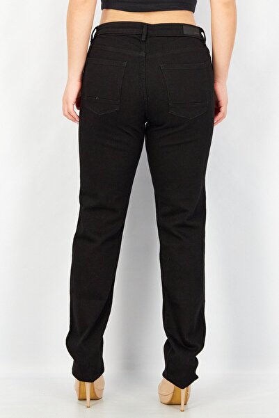 Esprit Women Straight Fit Solid Stretchable Jeans, Black