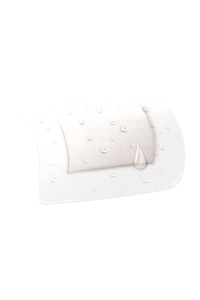 Roll 8 X 15 cm with Transparent Film Pad - Hypoallergenic Wound Cover Box of 10