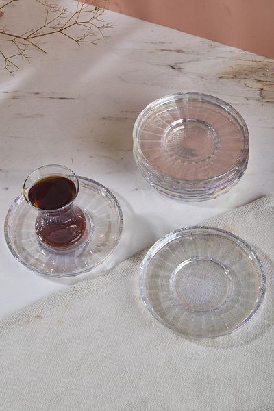 Perotti Ringo Line Lustre 6-Piece 13cm Tea Plate